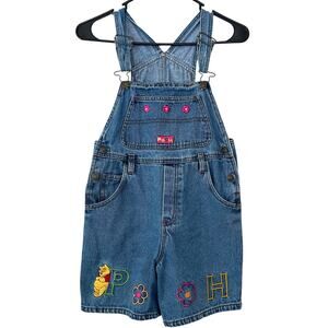 Vintage Disney Winnie the Pooh overalls shortalls collection bibs Y2K 90s  8
